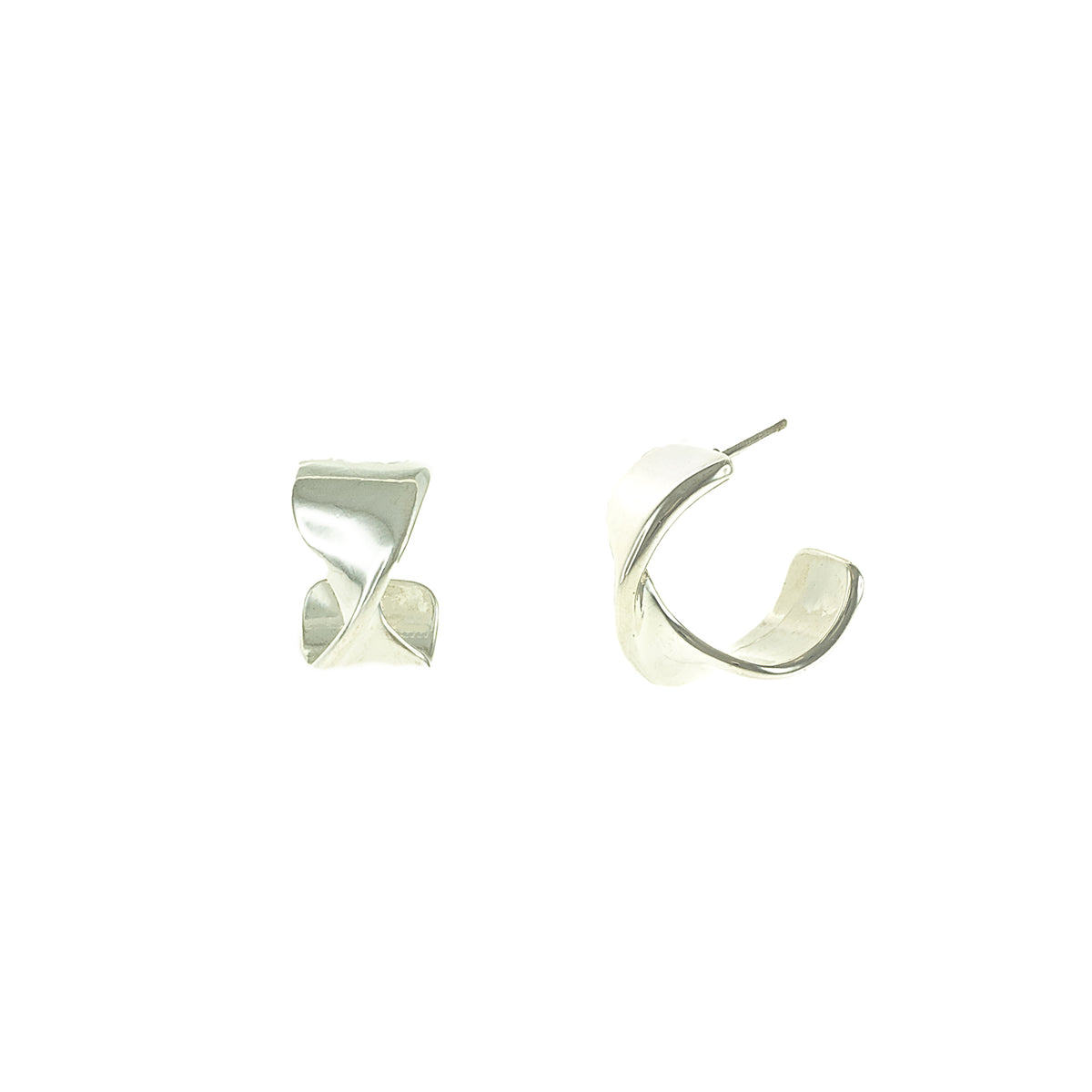 Pandora Twisted Hoops