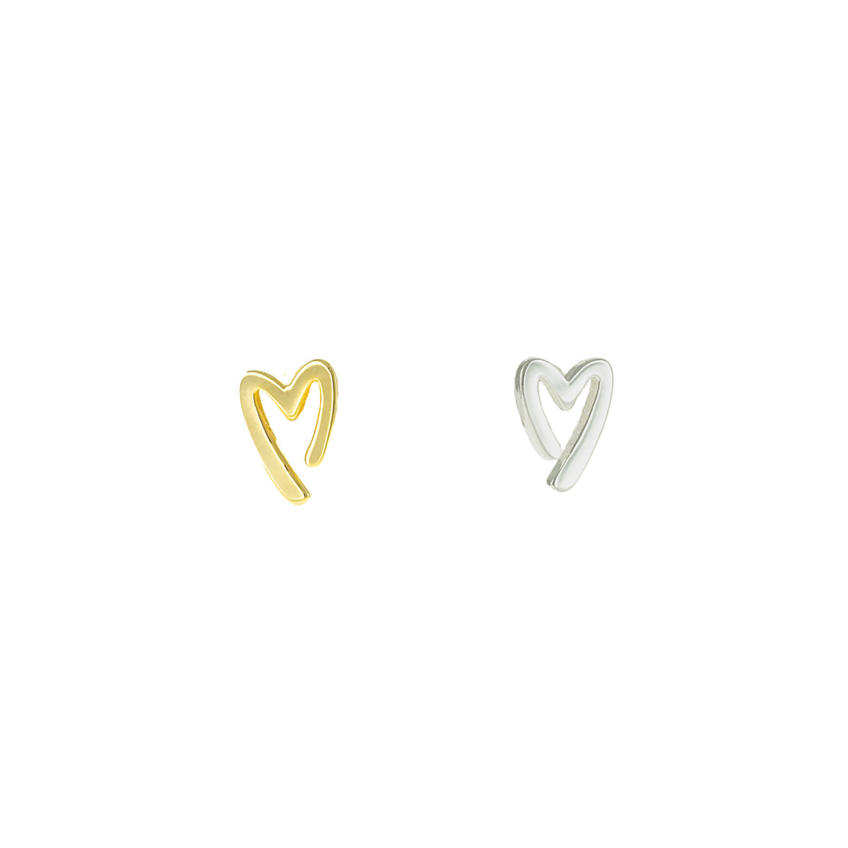 Orla Heartline Earrings