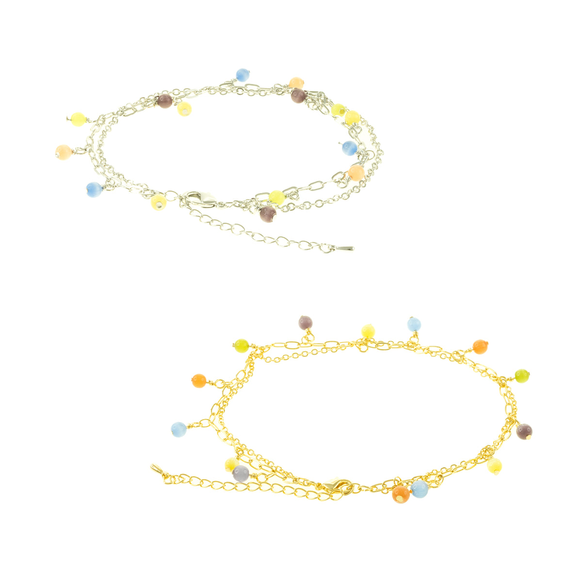 Bracelet de cheville Antonia Pastel Droplet