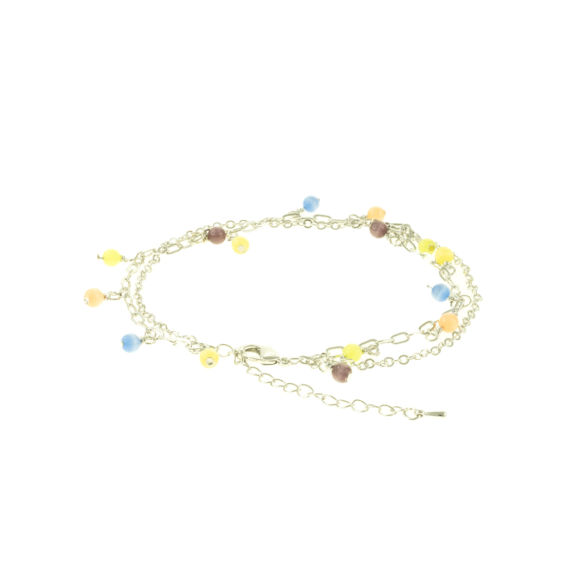 Antonia Pastel Droplet Anklet