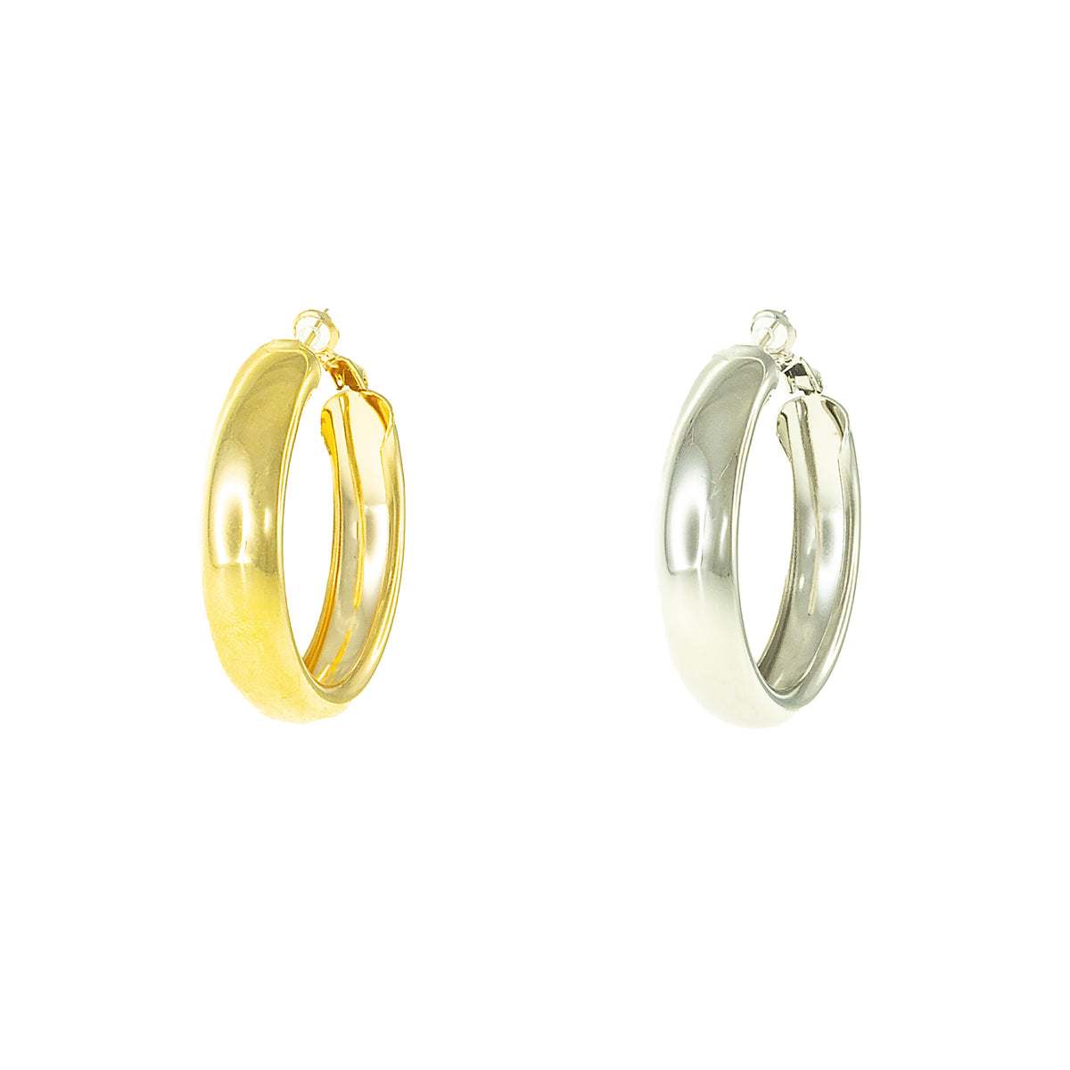 Maeve Mirror Hoops