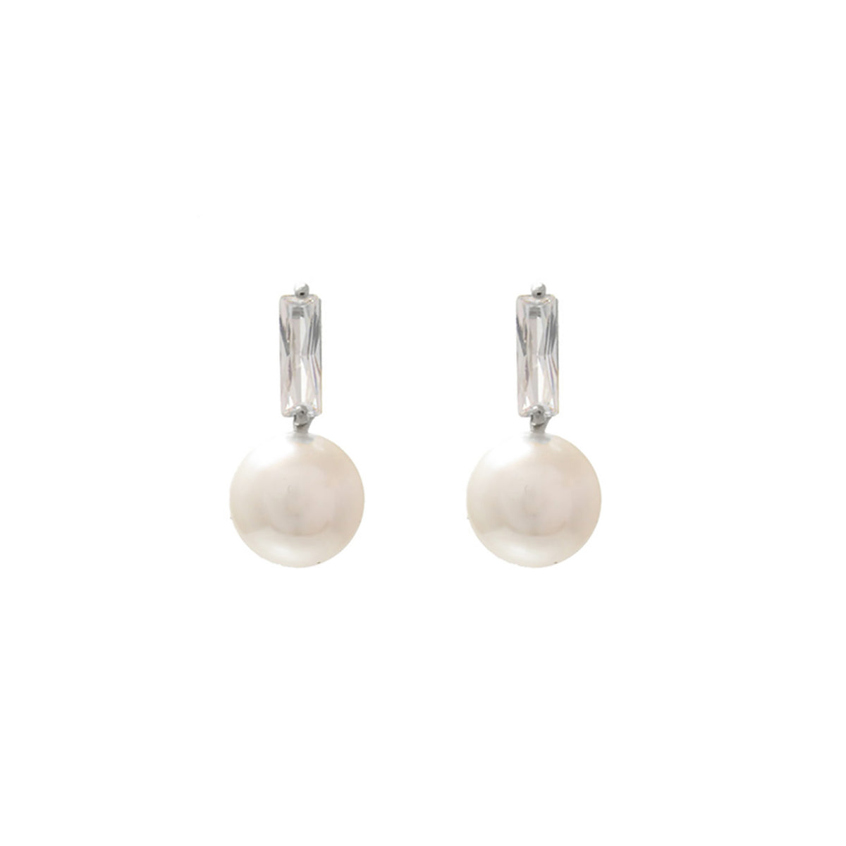 Leonie Crystal Pearl Earrings